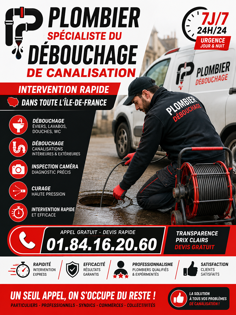 Debouchage Canalisation Massy